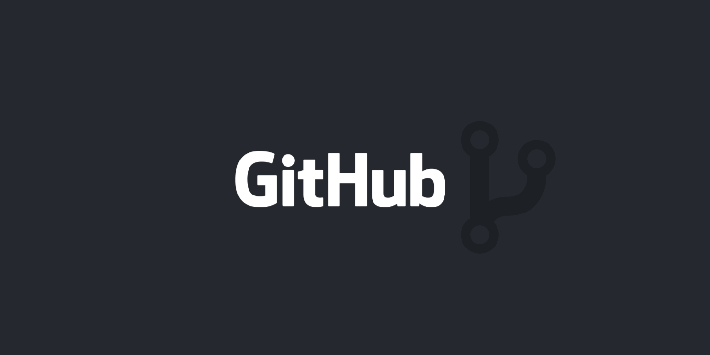 Github logo with fork icon